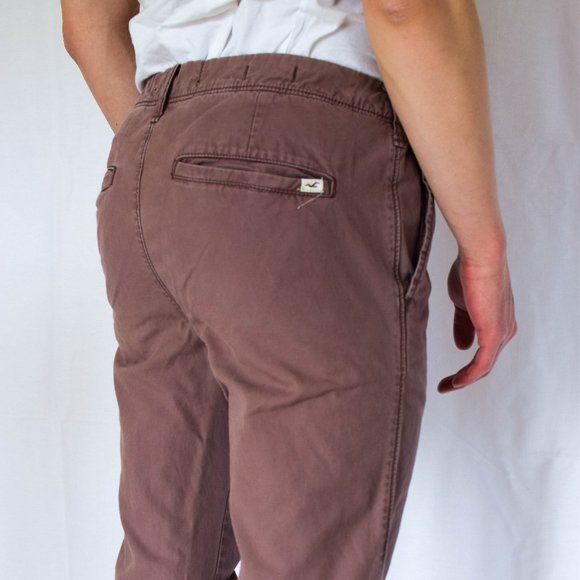 Hollister Slim Straight Chino Pants - Picture 4 of 4